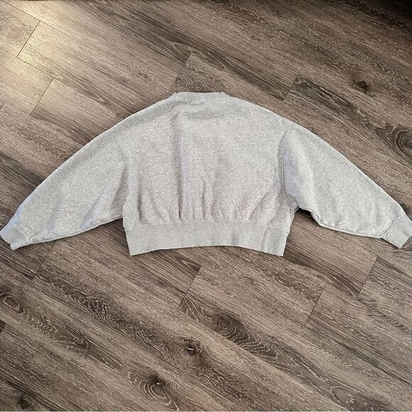 Nike Essential Fleece Crop Crewneck Sweatshirt - Picture 6 of 6